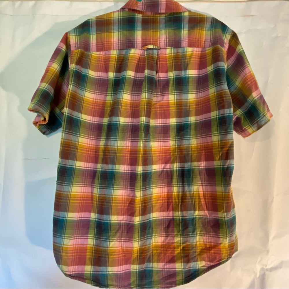 Pendleton Surf Short Sleeve Button Up Size Large - image 4